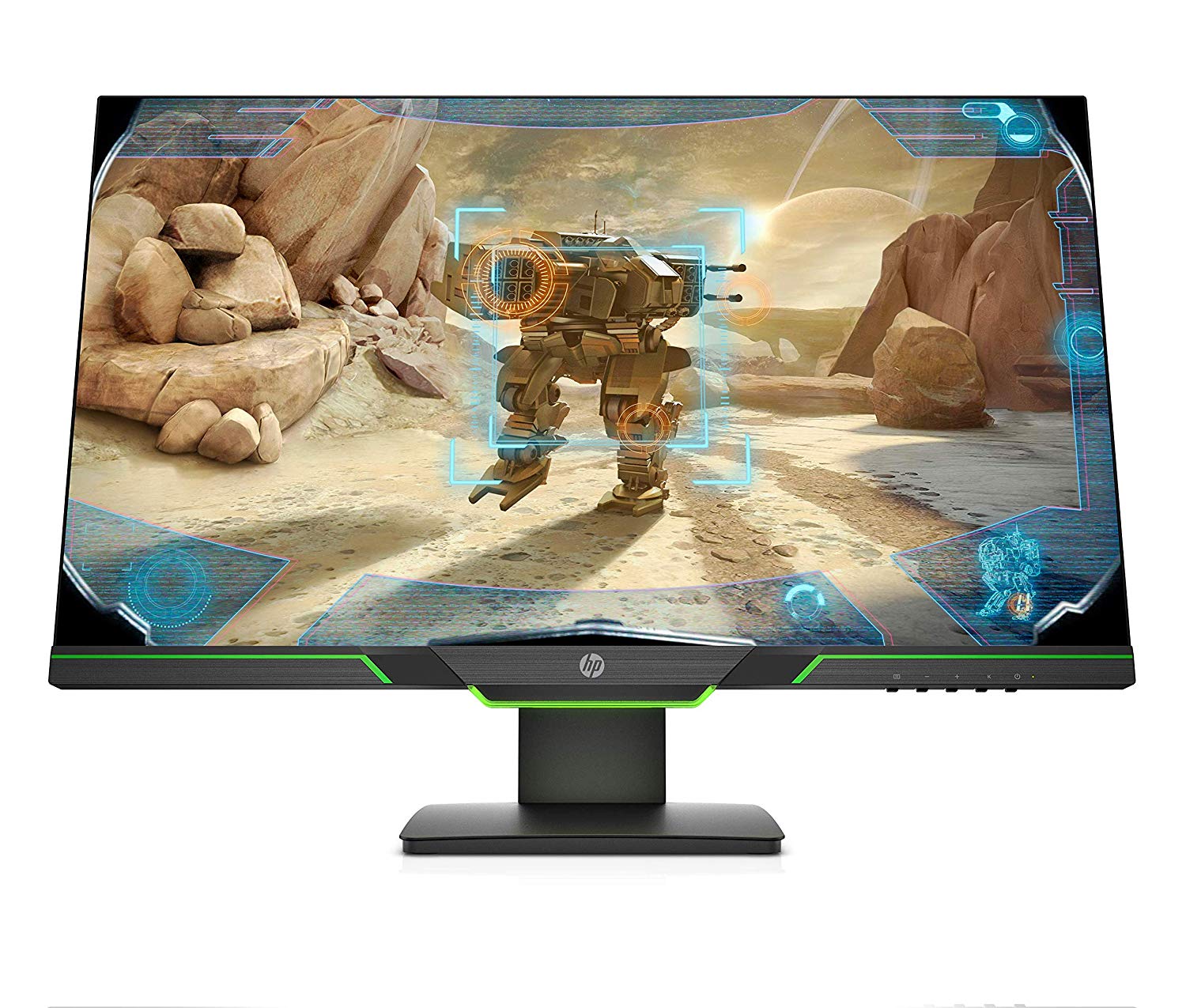 HP 27x 27" Full HD (Non-Touch) Gaming Monitor, LED Display, 1MS-Response, 16:9, 12M:1-Contrast, Swivel/Pivot/Tilt-adjustment - 3WL52AA#ABA
