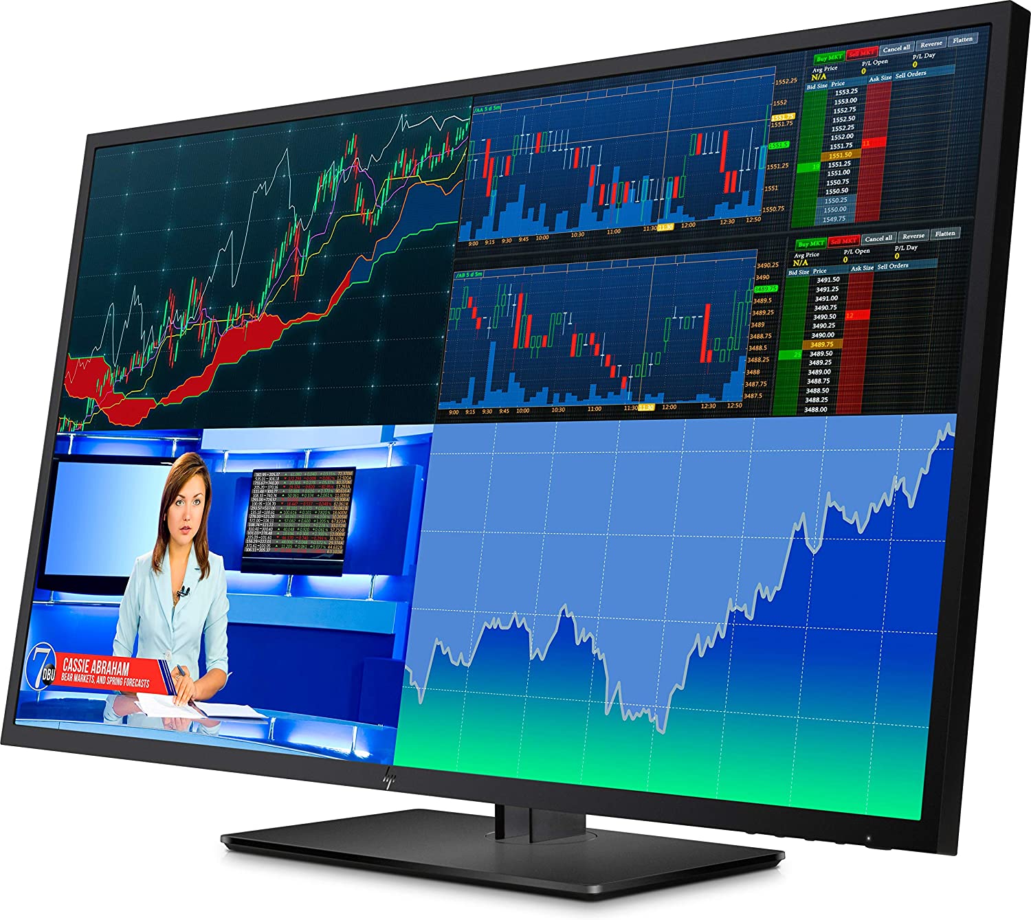 HP Z43 42.5" 4K UHD WLED LCD Monitor, 16:9, 5MS, 5M:1-Contrast - 1AA85A8#ABA