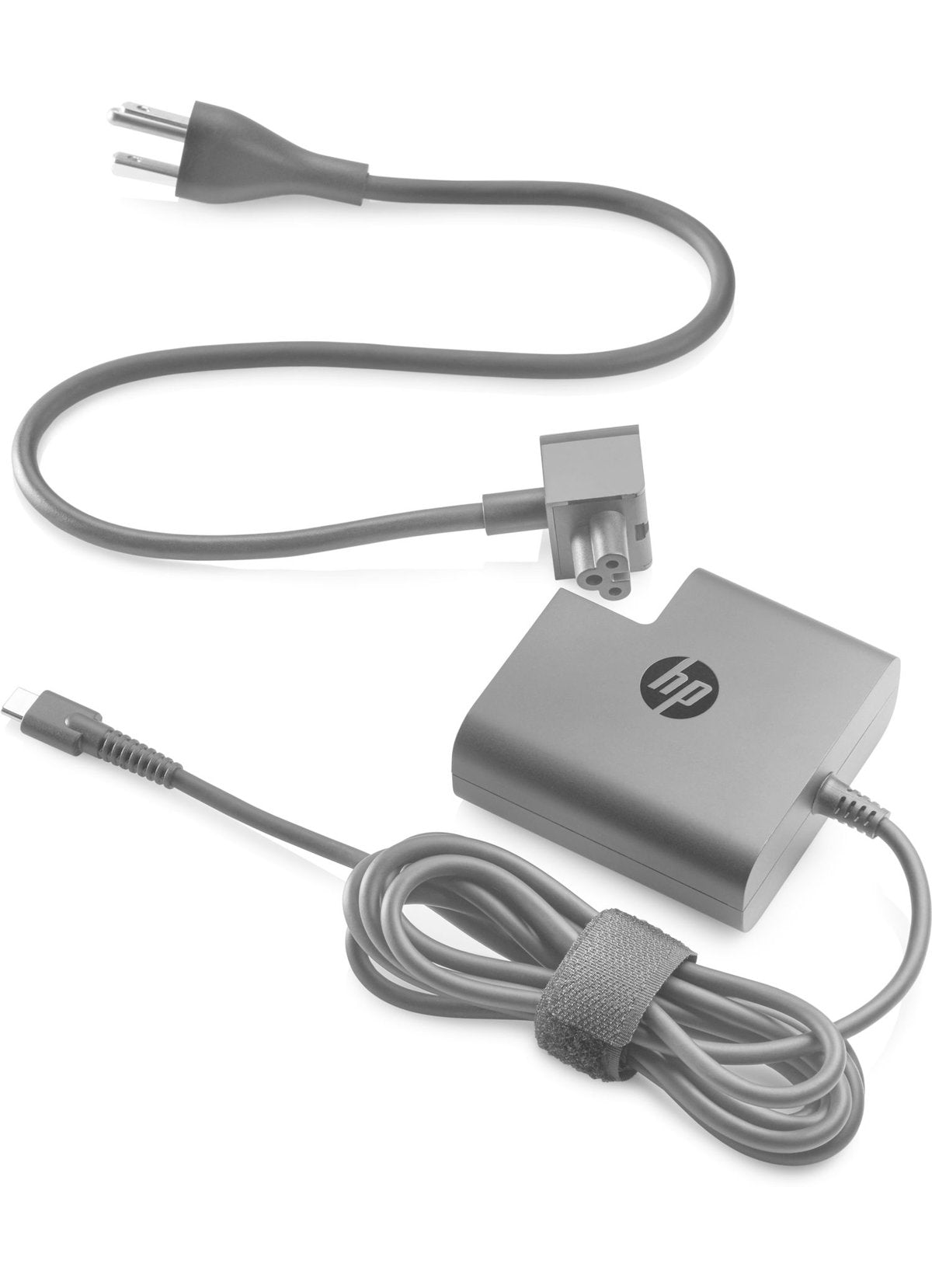 HP 65W USB-C Power Adapter, AC Adapter for Notebooks - 1HE08UT#ABA