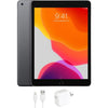 Apple iPad 7 (7th Gen, 2019) 10.2" Touchscreen Tablet, 32GB, Space Gray - IPAD7SG32-BUNDLE (Refurbished)