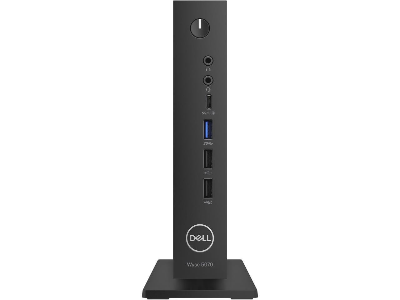 Dell Wyse 5070 Thin Client Desktop, Intel Celeron J4105, 1.50GHz, 4GB RAM, 16GB Flash, Wyse ThinOS - 2DF0N