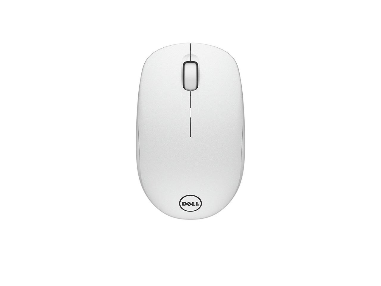 Dell Wireless Mouse-WM126, RF, Wireless, Optical Mouse, White- N8YXC