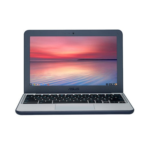 Asus C202SA-YS04 11.6" HD (Non-Touch) Chromebook, Intel Celeron N3060, 1.60GHz, 4GB RAM, 32GB EMMC + TPM, Chrome OS - 90NX00Y2-M01230