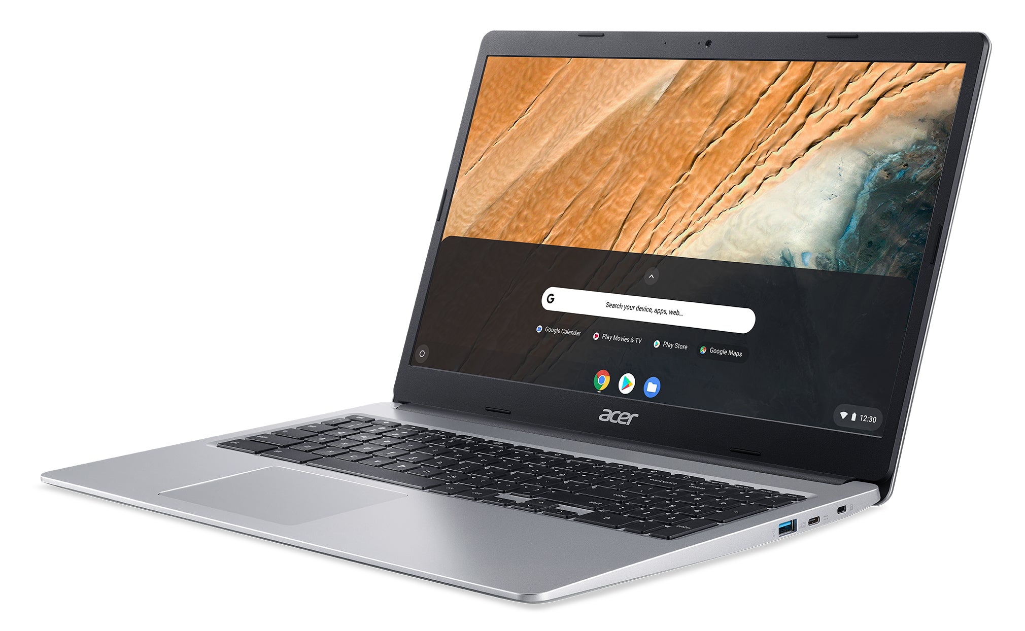 ACER Chromebook 315 CB315-3HT-C3J0 15.6" FHD Notebook, Intel Celeron N4120, 1.10GHz, 4GB RAM, 64GB eMMC, Chrome OS - NX.HKCAA.004 (Refurbished)