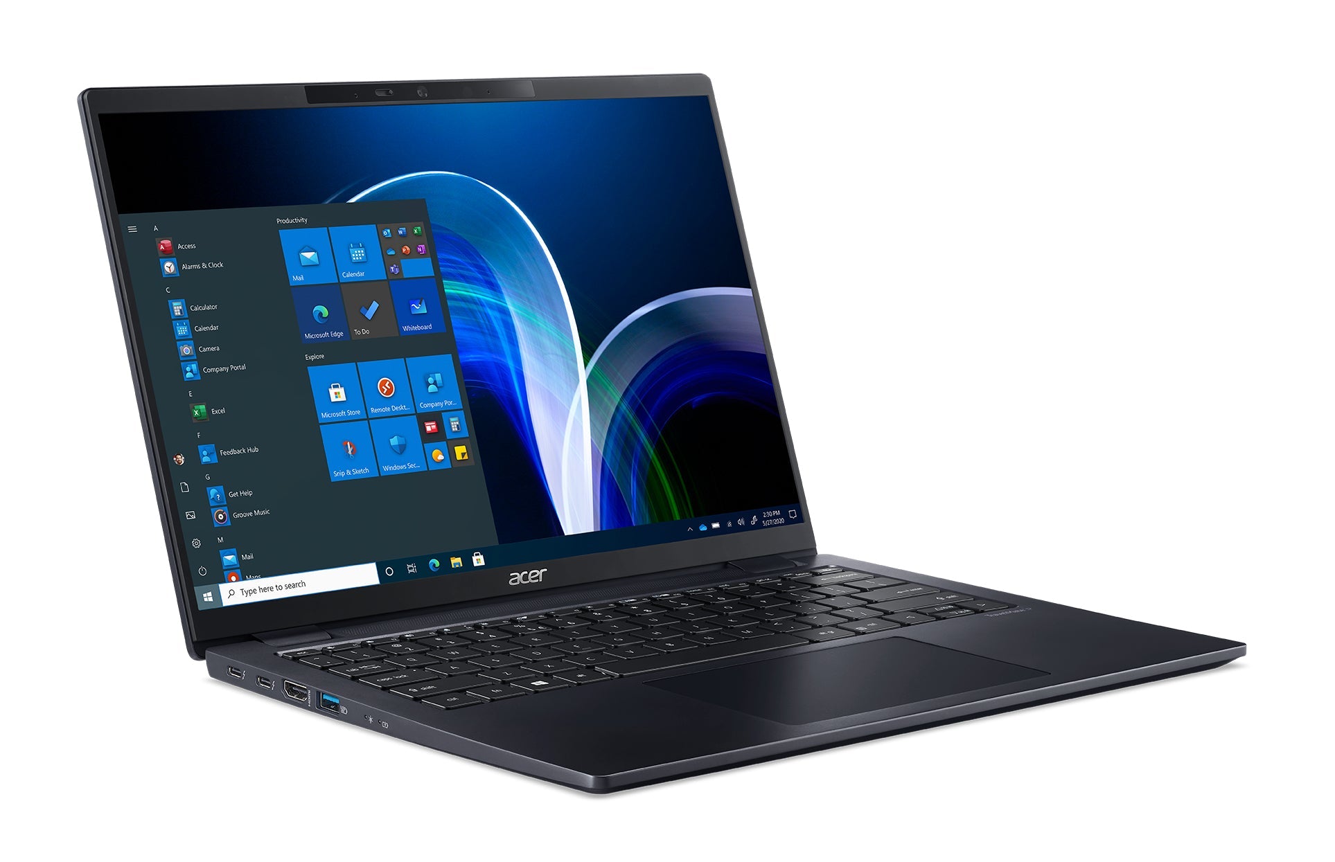 ACER TravelMate P6 TMP614-52-72B7 14" WUXGA Notebook, Intel i7-1165G7, 2.80GHz, 16GB RAM, 512GB SSD, W11P - NX.VSYAA.007
