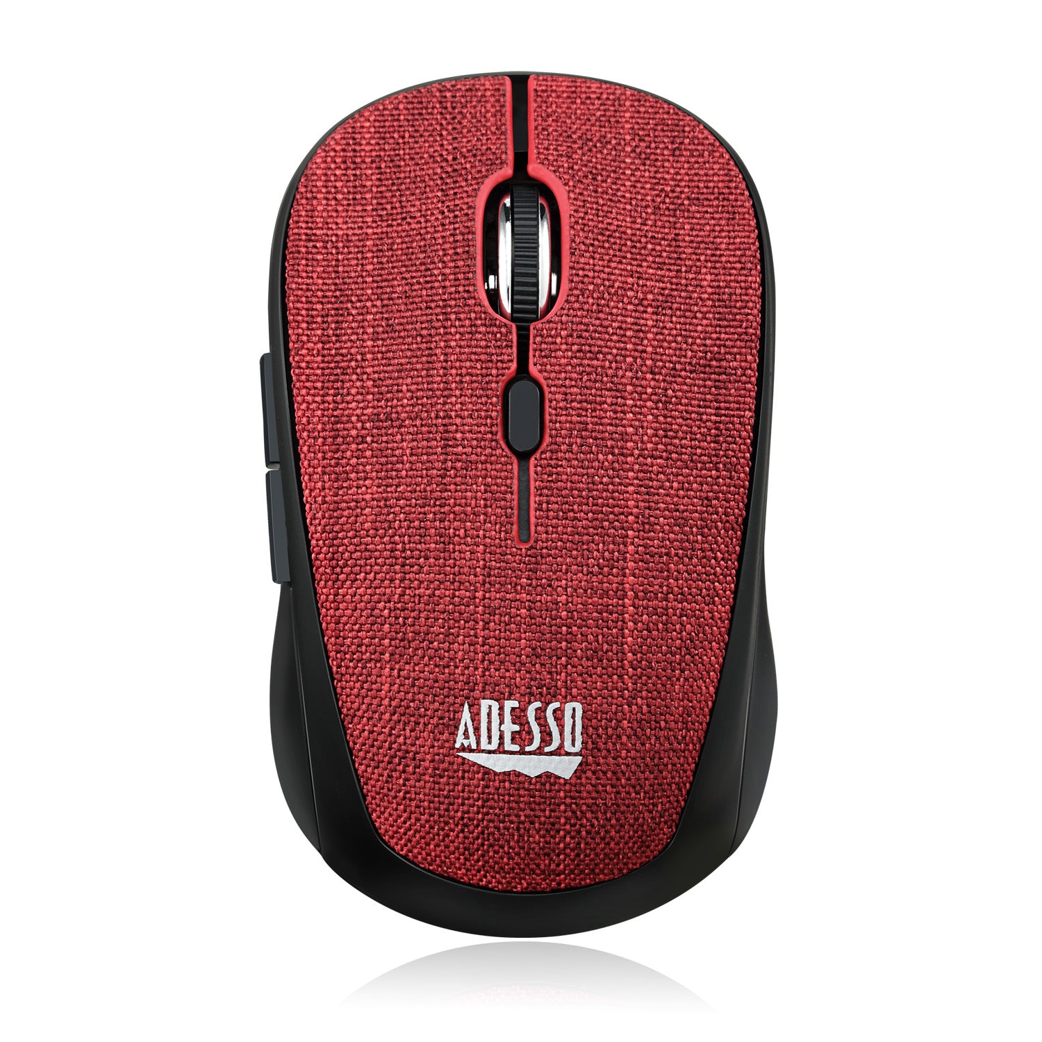 Adesso iMouse S80R Wireless Fabric Optical Mini Mouse, RF, 2.40GHz, 1600dpi - iMouseS80R