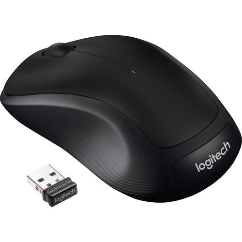 Logitech M310 Laser Wireless Mouse, Optical, RF Wireless, USB, 1000 DPI, Black- 910-004277