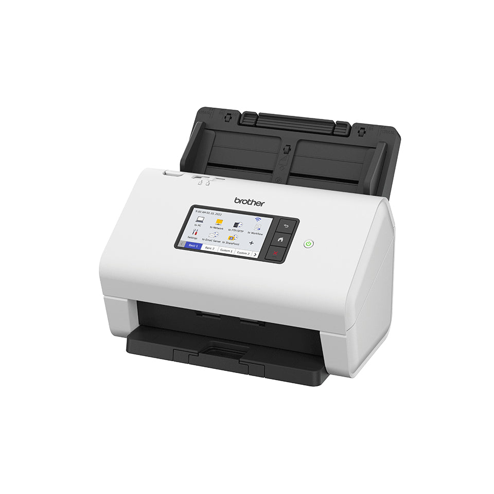 Brother ADS-4900W Sheetfed Professional Desktop Scanner, Duplex Scanning, WiFi, Ethernet, USB - ADS4900W