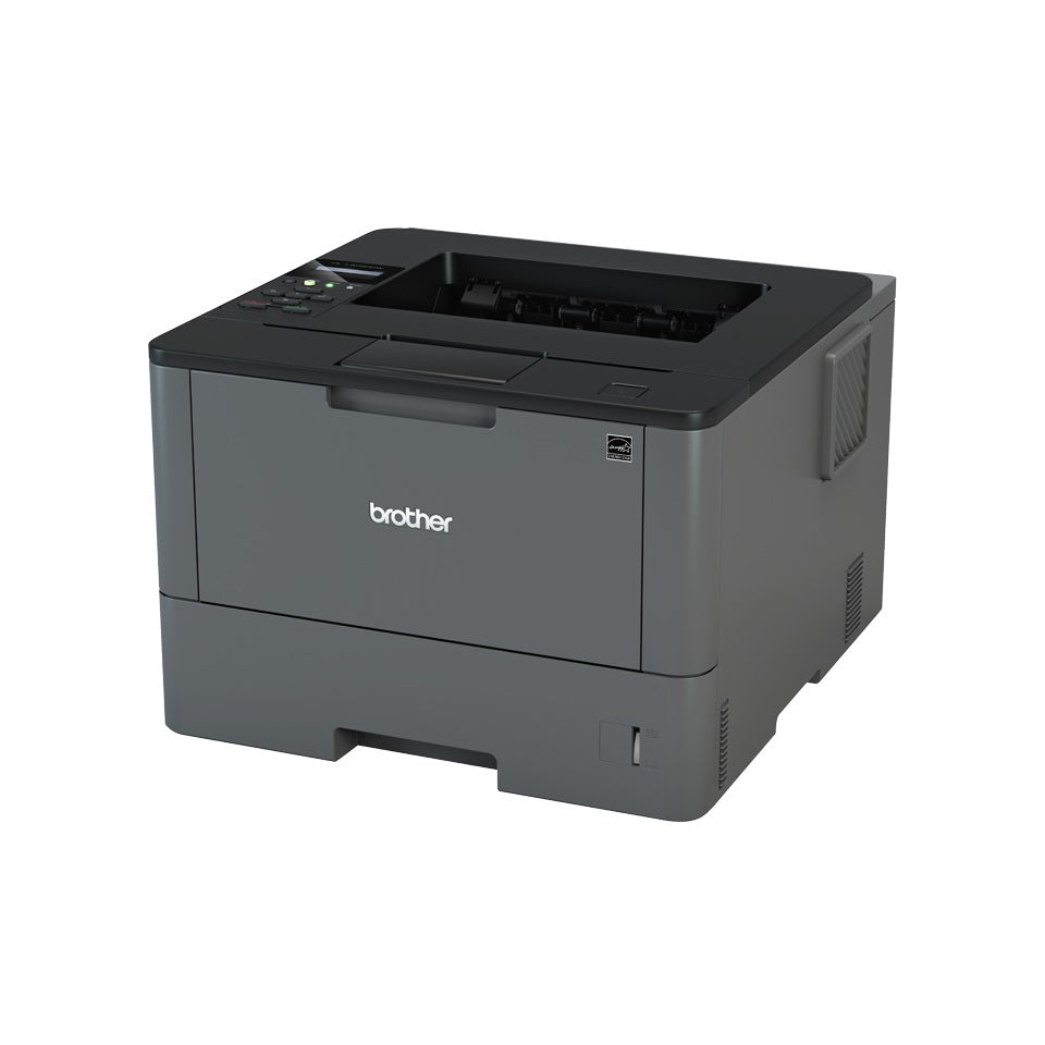 Brother Business Monochrome Laser Printer, 256MB Memory, Ethernet, Wireless, Duplex Printing - HL-L5200DW