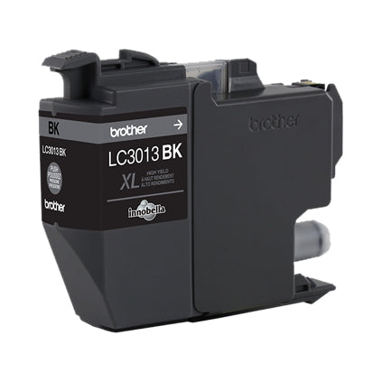 Brother Genuine High-Yield Black Ink Cartridge, 400 Pages - LC3013BK