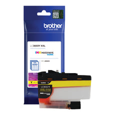 Brother Genuine INKvestment Super High-Yield Yellow Tank Ink Cartridge, 1500 Pages - LC3033Y