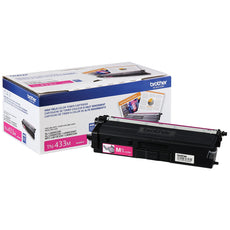 Brother Genuine High-Yield Magenta Toner Cartridge, 4000 Pages - TN433M