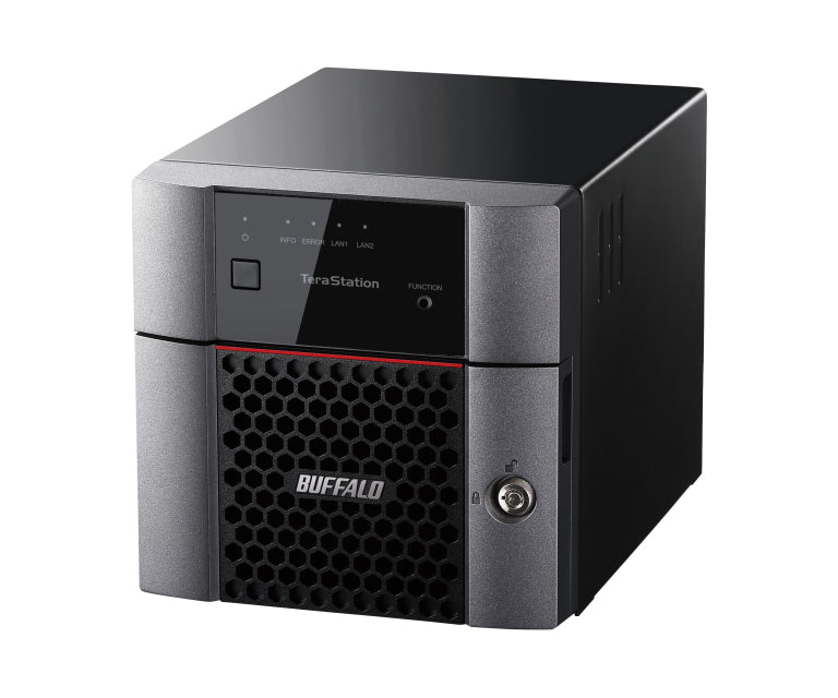 Buffalo TeraStation 3220DN 8TB 2-Bay NAS Desktop, Alpine AL214, 1.4GHz, 1GB RAM, 2xUSB 3.0 - TS3220DN0802
