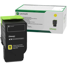 Lexmark Yellow Return Program Toner Cartridge, 1000 Pages Yield - C2310Y0