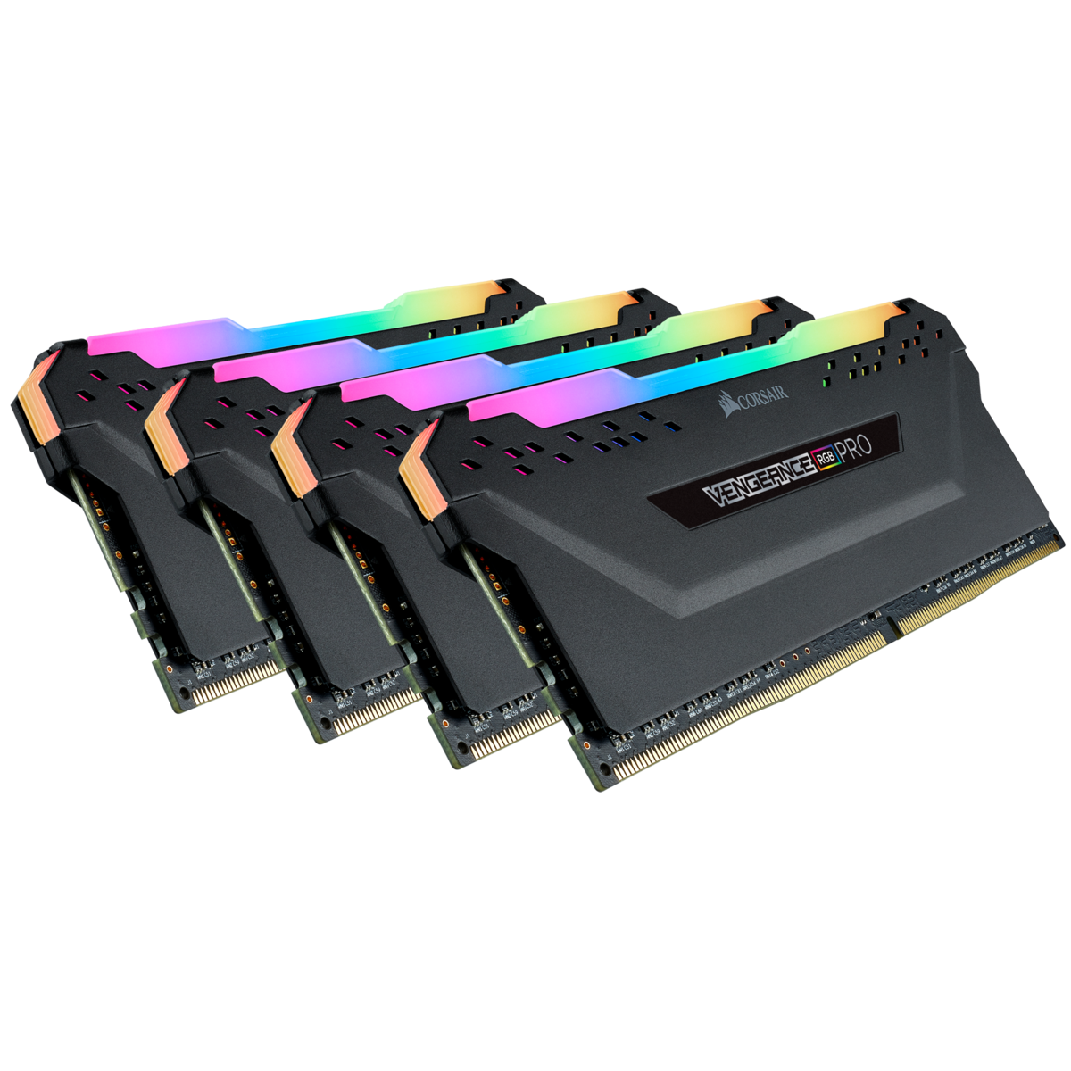 Corsair Vengeance RGB Pro 32GB (4 x 8GB) DDR4 SDRAM Memory, 288-pin RAM Module - CMW32GX4M4C3600C18