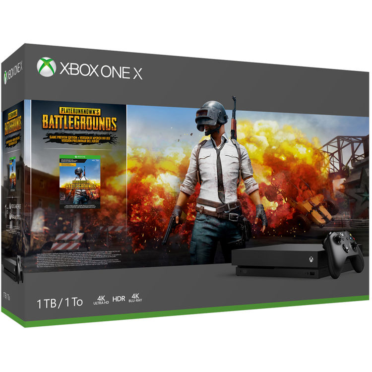 Microsoft Xbox One X PLAYERUNKNOWN'S BATTLEGROUNDS Bundle (1TB) CYV-00026