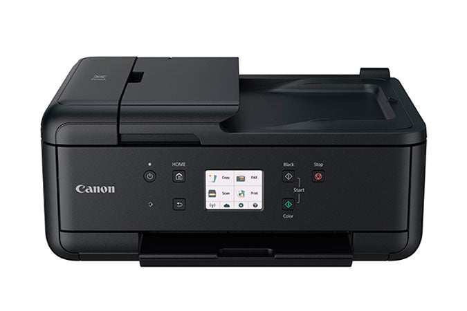 Canon PIXMA TR7520 Wireless Home Office All-In-One Printer, Inkjet Color Printer, Bluetooth, USB & Wi-Fi Connectivity, Black - 2232C002