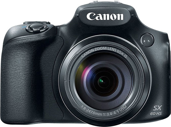 Canon PowerShot SX60 HS 16.1 Megapixel Bridge Camera - Black 9543B001