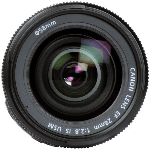 Canon EF 28 mm, f/2.8, Wide Angle Lens for Canon EF/EF-S, Black- 5179B002