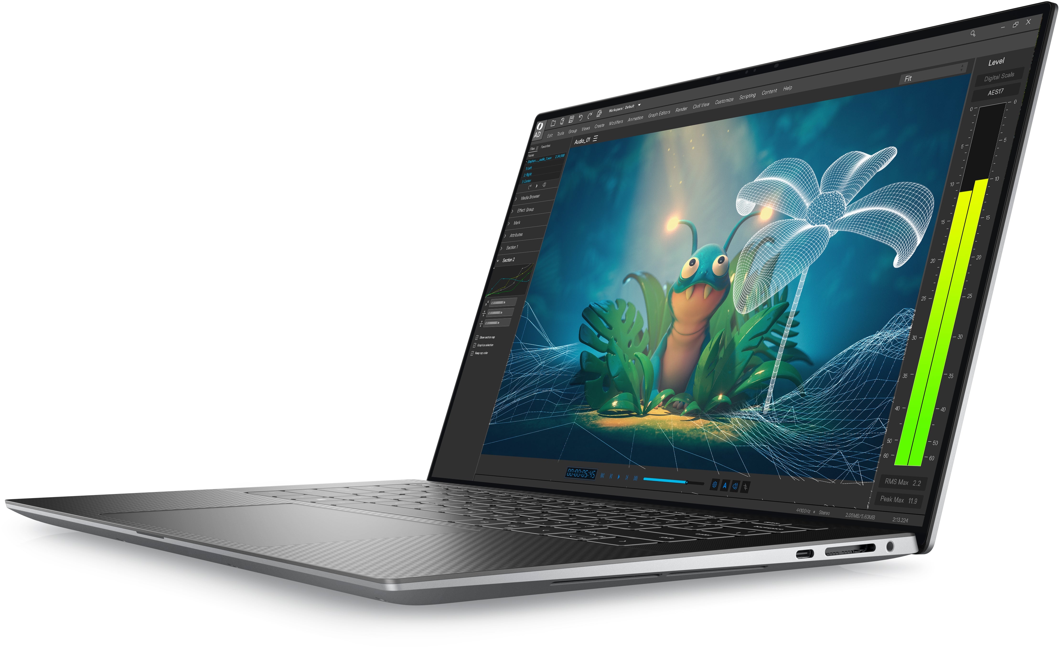 Dell Precision 5570 15.6" FHD+ Mobile Workstation, Intel i7-12800H, 2.40GHz, 32GB RAM, 512GB SSD, Win10P - W2F2K