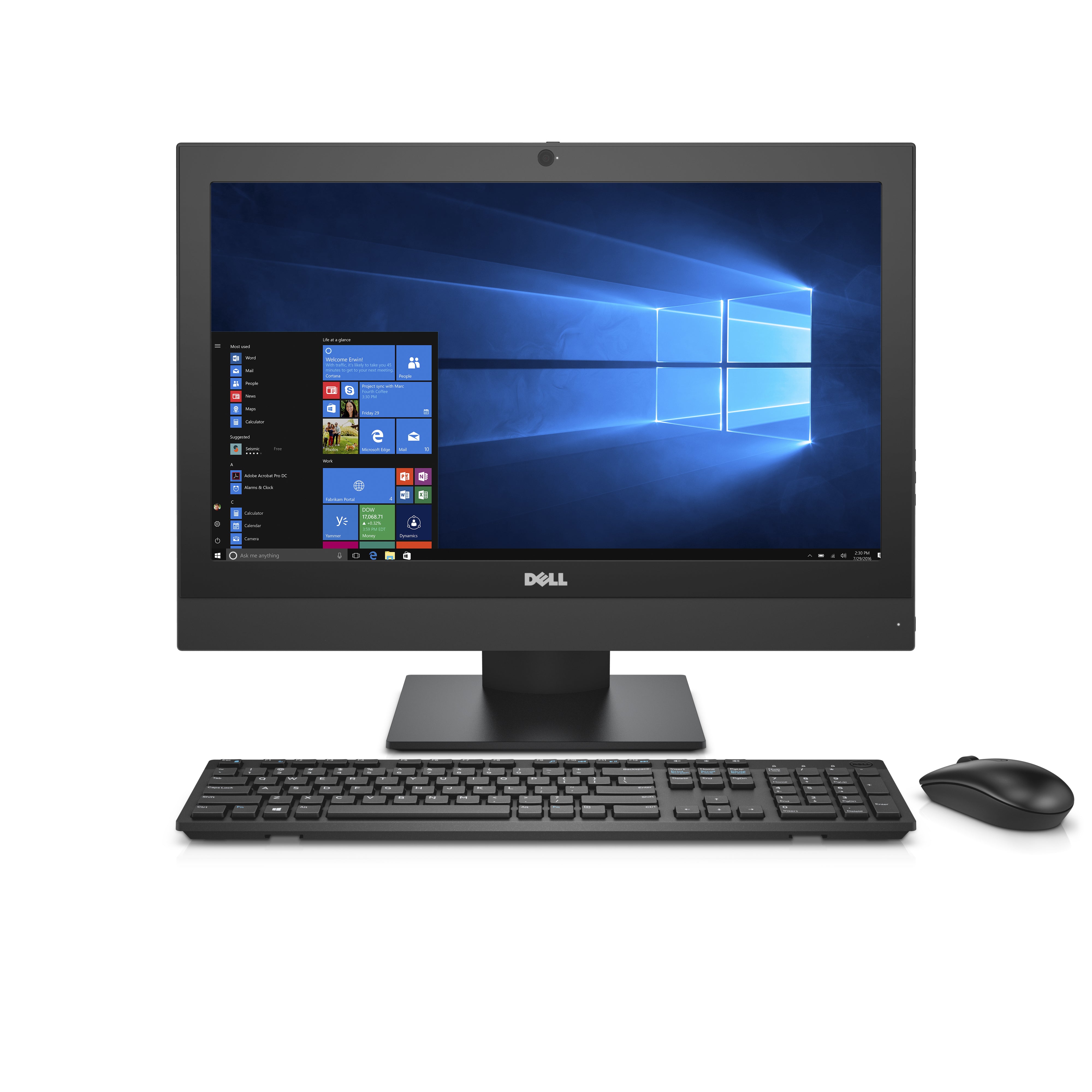 Dell OptiPlex 5250 Business All In One Desktop PC 21.5" FHD Intel Core i5, 3.40GHz, 8GB RAM, 128GB SSD, Windows 10 Pro-64 Bit G196X