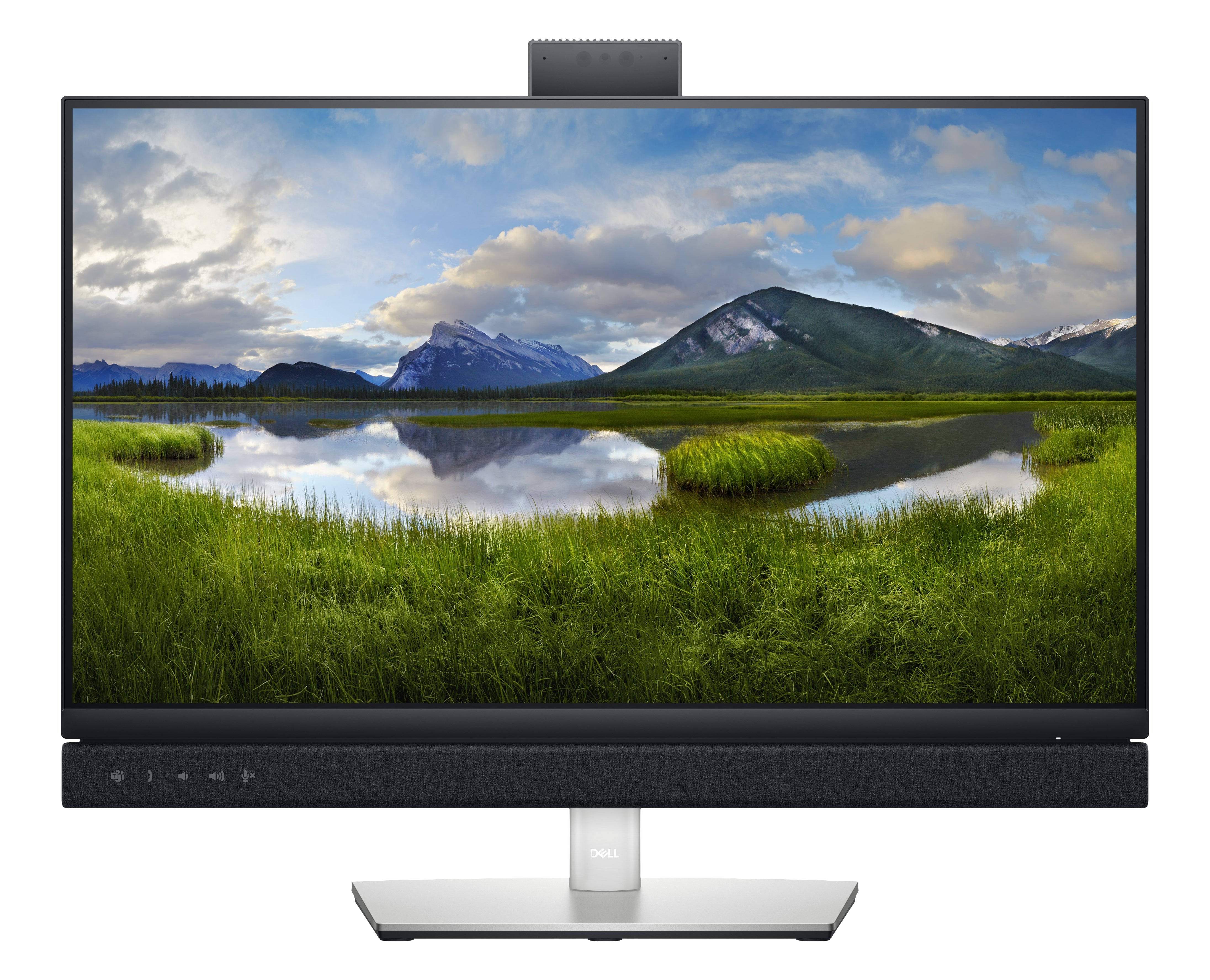 Dell 23.8" FHD Video Conferencing Monitor, 16:9, 8ms, 1000:1-Contrast - DELL-C2422HE