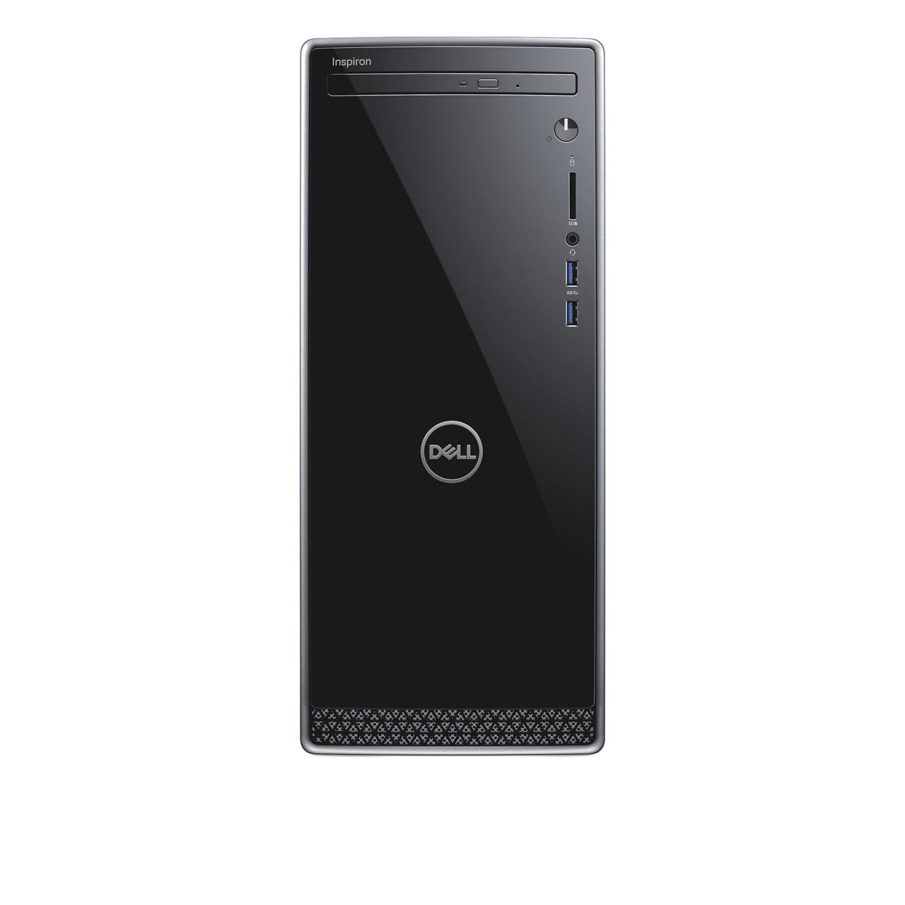 Dell Inspiron 3670 Mini Tower Desktop PC, Intel Core i7, 3.20GHz, 16GB RAM, 1TB SATA, 128GB SSD, Windows 10 Home 64-bit- i3670-7146BLK