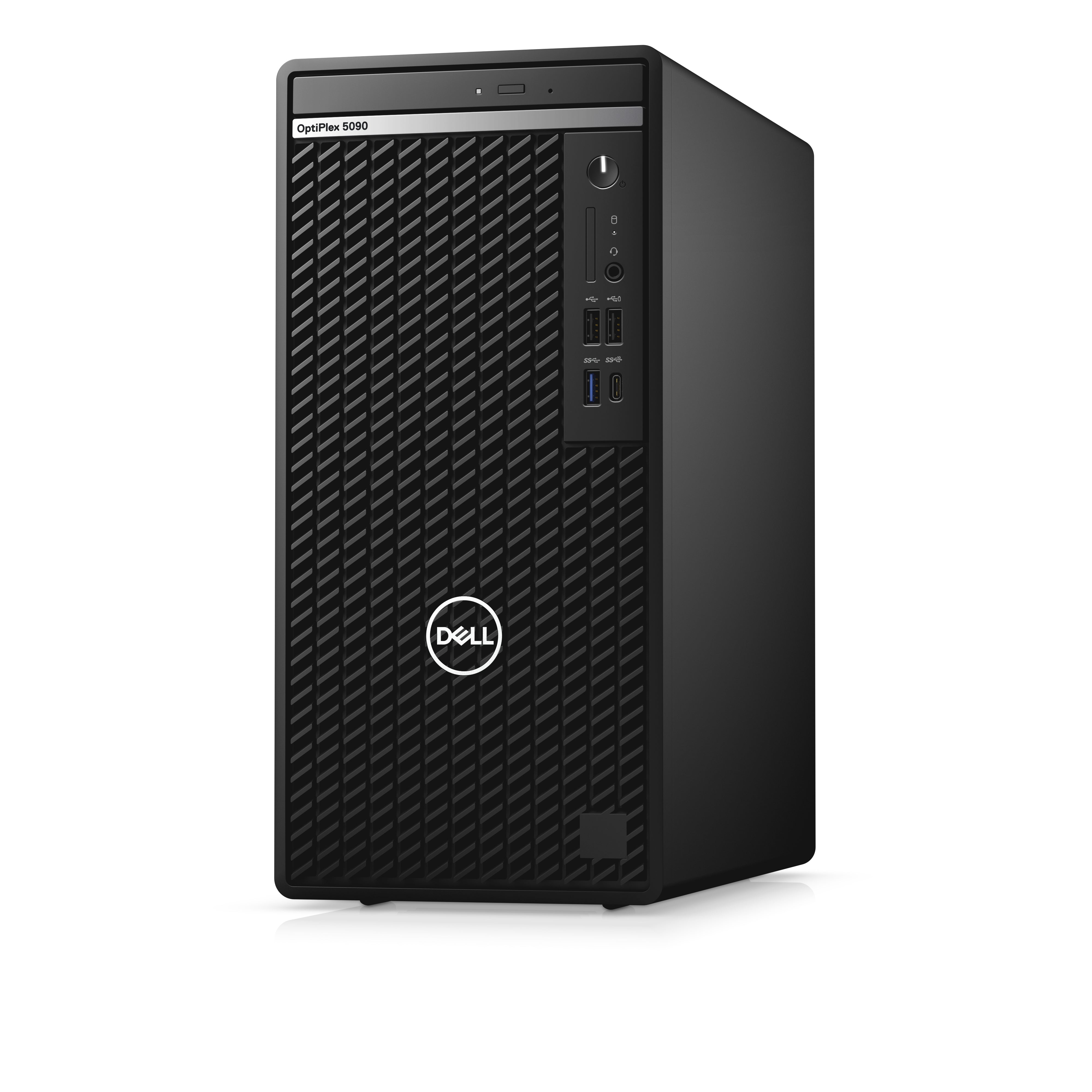 Dell OptiPlex 5090 Tower PC, Intel i7-10700, 2.90GHz, 16GB RAM, 1TB HDD, Win10P - 1JDD2