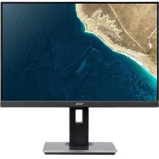 ACER B247W bmiprzx 24" WUXGA IPS LED Monitor, LCD Display, 4MS-Response, 16:10, 100M:1-Contrast, Speakers, Tilt/Swivel/Height Adjustment - UM.FB7AA.001