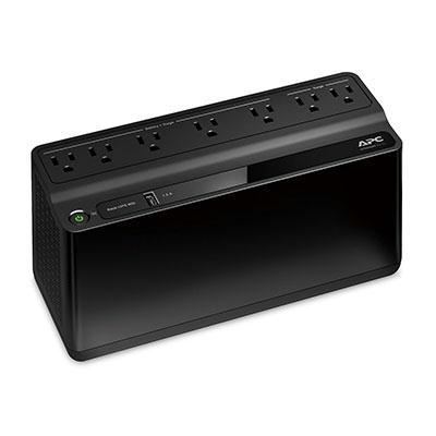 APC Back-UPS ES 120V USB Charging Port, 600VA, 330W, 7 AC Outlets - BE600M1