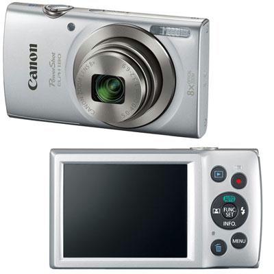 Canon PowerShot 2024 ELPH 180 20.0-Megapixel Digital Camera in Silver