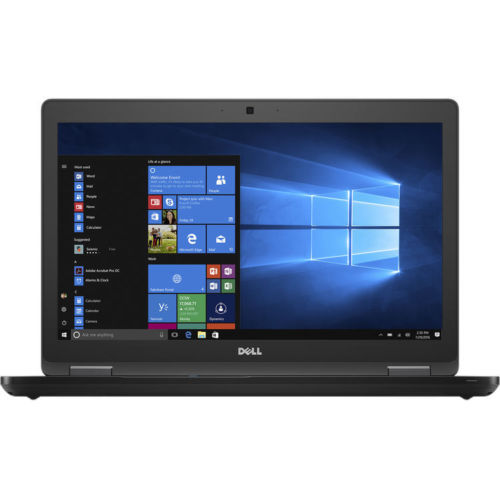Dell Latitude 5580 Notebook 15.6" HD Intel Core i5, 2.50GHz, 8GB RAM, 500GB HDD SATA, Windows 10 Pro-64 Bit-XNH36