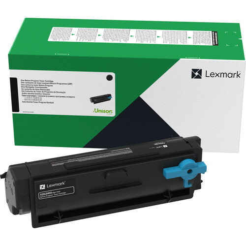 Lexmark Extra High Yield Return Program Toner Cartridge, 20000 Pages Yield - 55B1X00