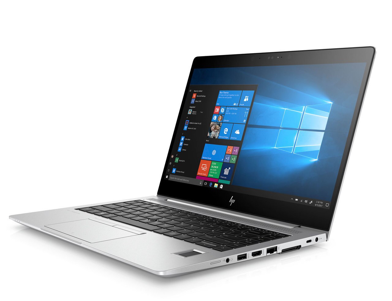 HP EliteBook 840-G5 14" FHD (Touchscreen) UltraThin Notebook PC, Intel i5-8350U, 1.70GHz, 8GB RAM, 256GB SSD, Windows 10 Pro 64-Bit - 3RF11UT#ABA