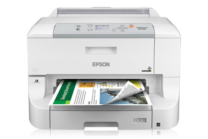 Epson Workforce Pro WF-8090 Inkjet Printer Color 4800X1200 DPI C11CD43201