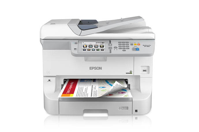 Epson Workforce Pro WF-8590 Inkjet Color Printer / Copier / Scanner / Fax C11CD45201