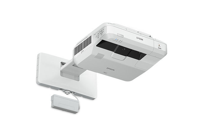 Epson BrightLink Pro 1470UI LCD Data Projector with Speaker, 3LCD WUXGA (1920 x 1200), 4000 Lumens, 2,500,000:1, Wi-Fi, White - V11H876520