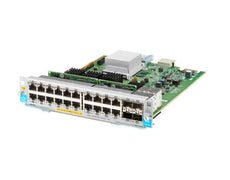 HPE Aruba 20-port 10/100/1000BASE-T PoE+ & 4-port 1G/10GbE SFP+ Module, 10 Gbit/s - J9990A
