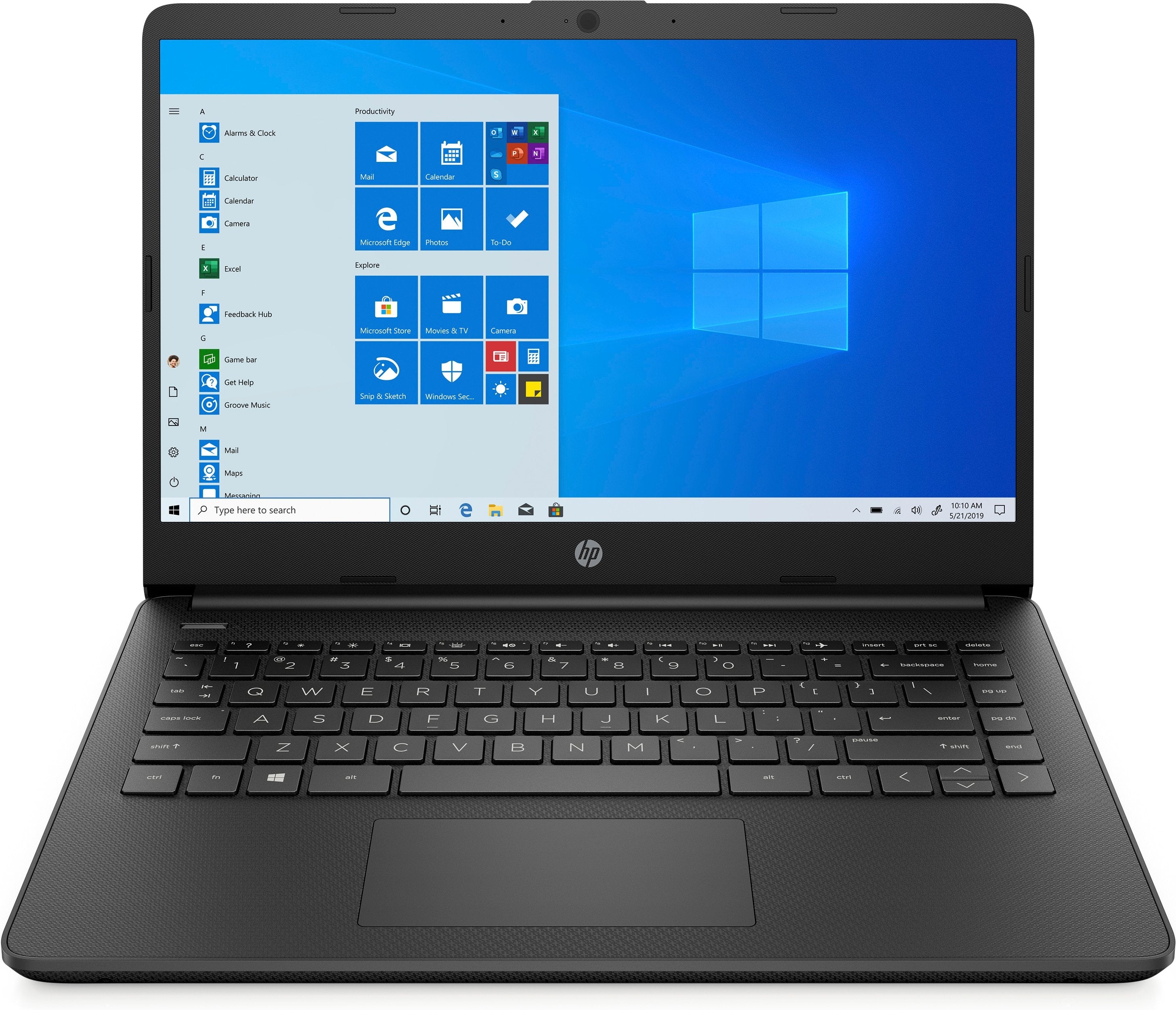 HP 14-fq0050nr 14" HD Notebook, AMD 3020e, 1.20GHz, 4GB RAM, 64GB eMMC, Win10HS - 1F6E9UA#ABA