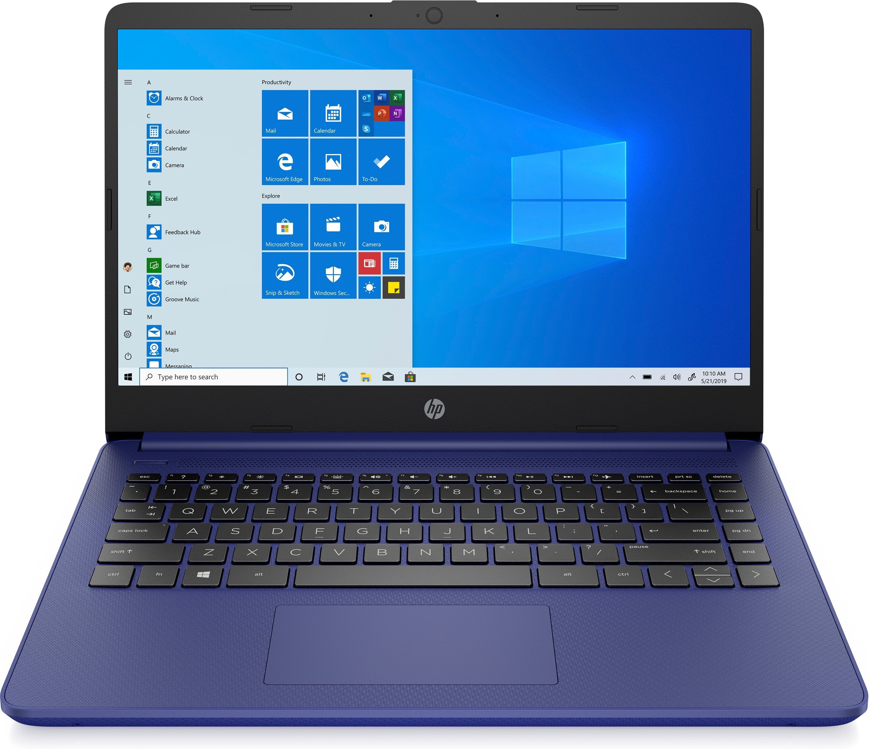 HP 14-fq0010nr 14" HD Notebook, AMD 3020e, 1.20GHz, 4GB RAM, 64GB eMMC, Win10HS - 1F8K4UA#ABA