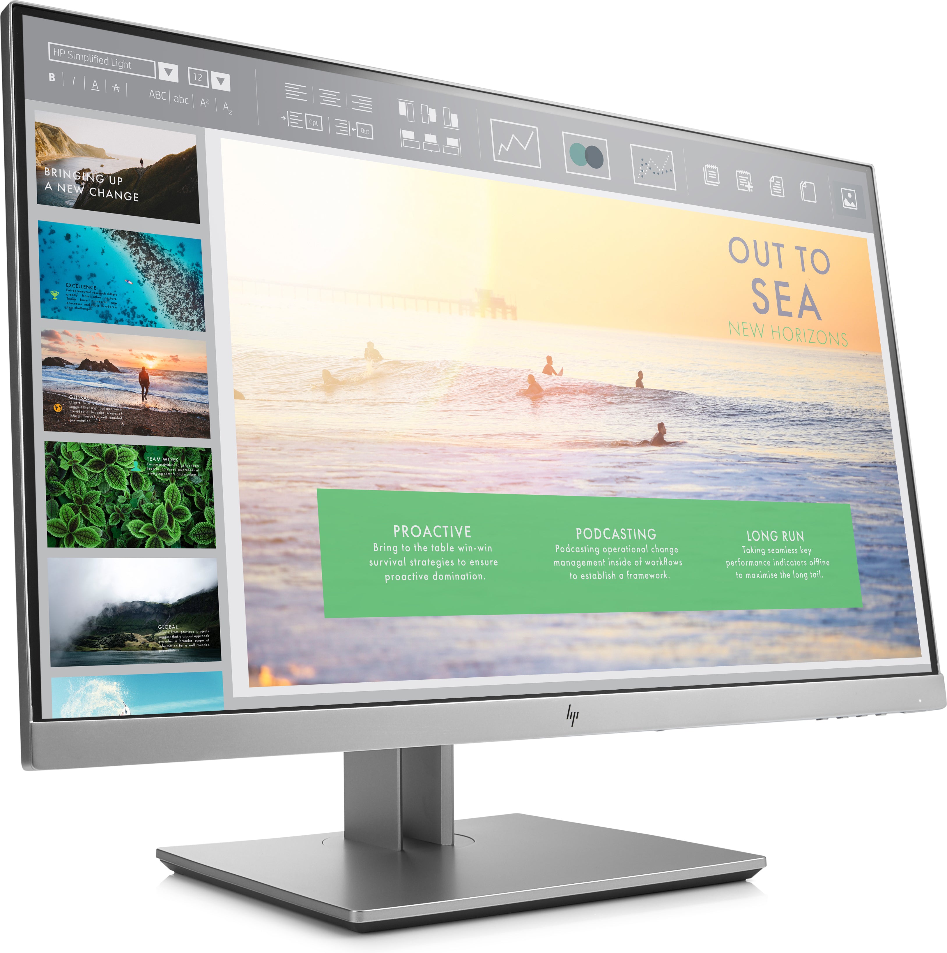 HP EliteDisplay E233 23" Full HD LED LCD Monitor, 16:9, 5MS, 5M:1-Contrast - 1FH46A8#ABA (Certified Refurbished)