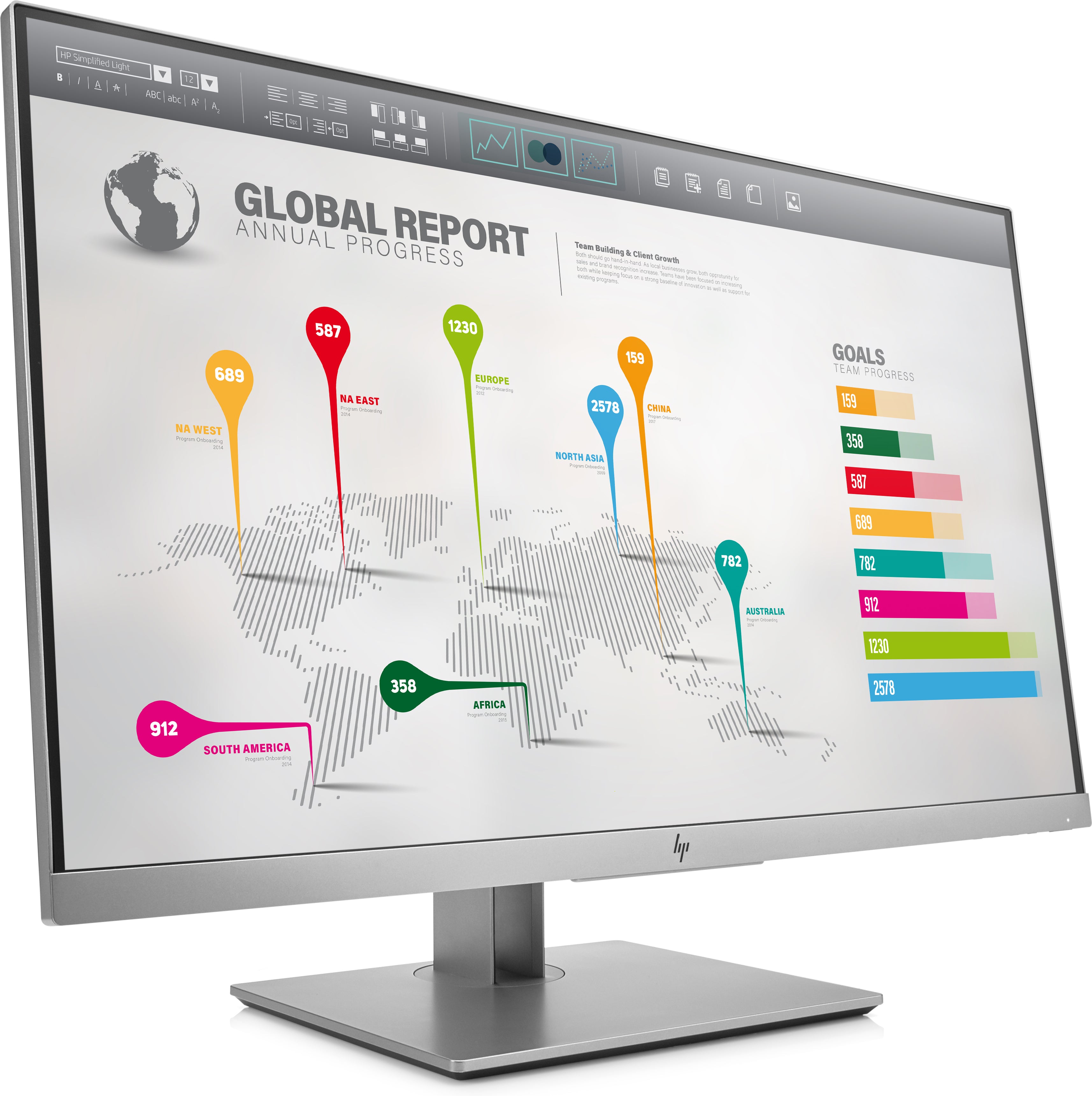HP EliteDisplay E273q 27" Quad HD LED LCD Monitor, 16:9, 5MS, 5M:1-Contrast - 1FH52A8#ABA
