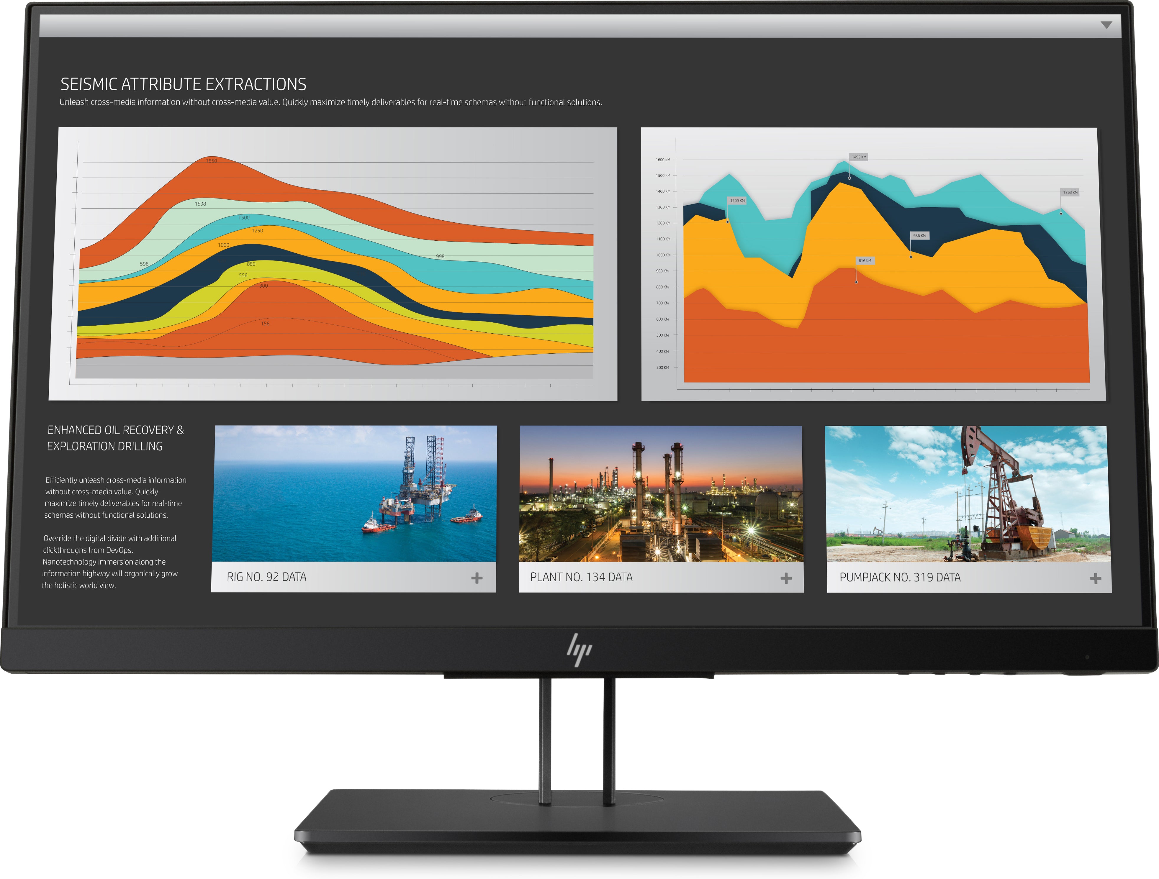 HP Z22n G2 21.5" Full HD LED LCD Monitor, 16:9, 5MS, 10M:1-Contrast - 1JS05A8#ABA