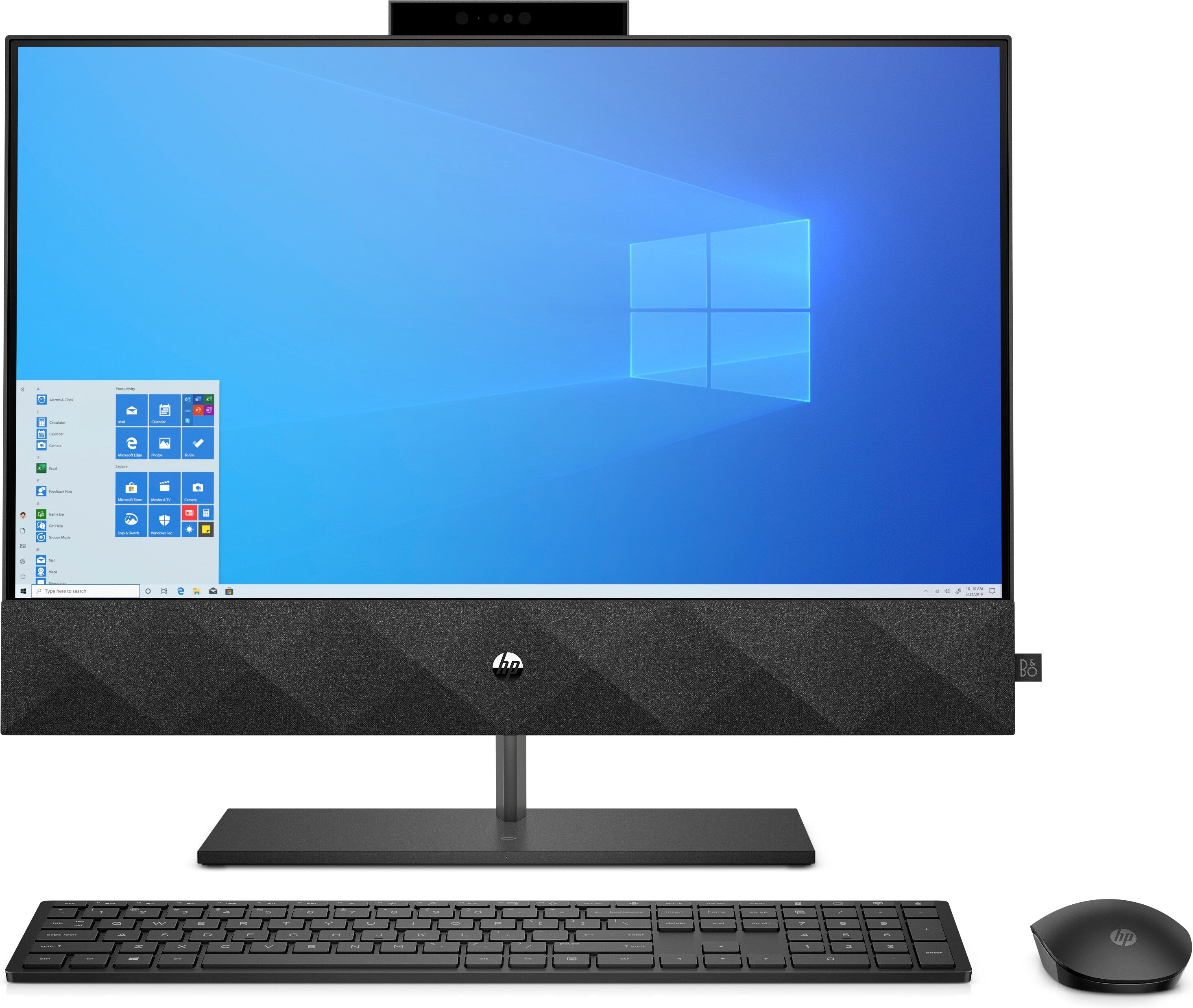 HP Pavilion 24-k0034 23.8" FHD All-in-One PC, Intel i5-10400T, 2.0GHz, 12GB RAM, 1TB SSD, W10H - 1K0E7AA#ABA
