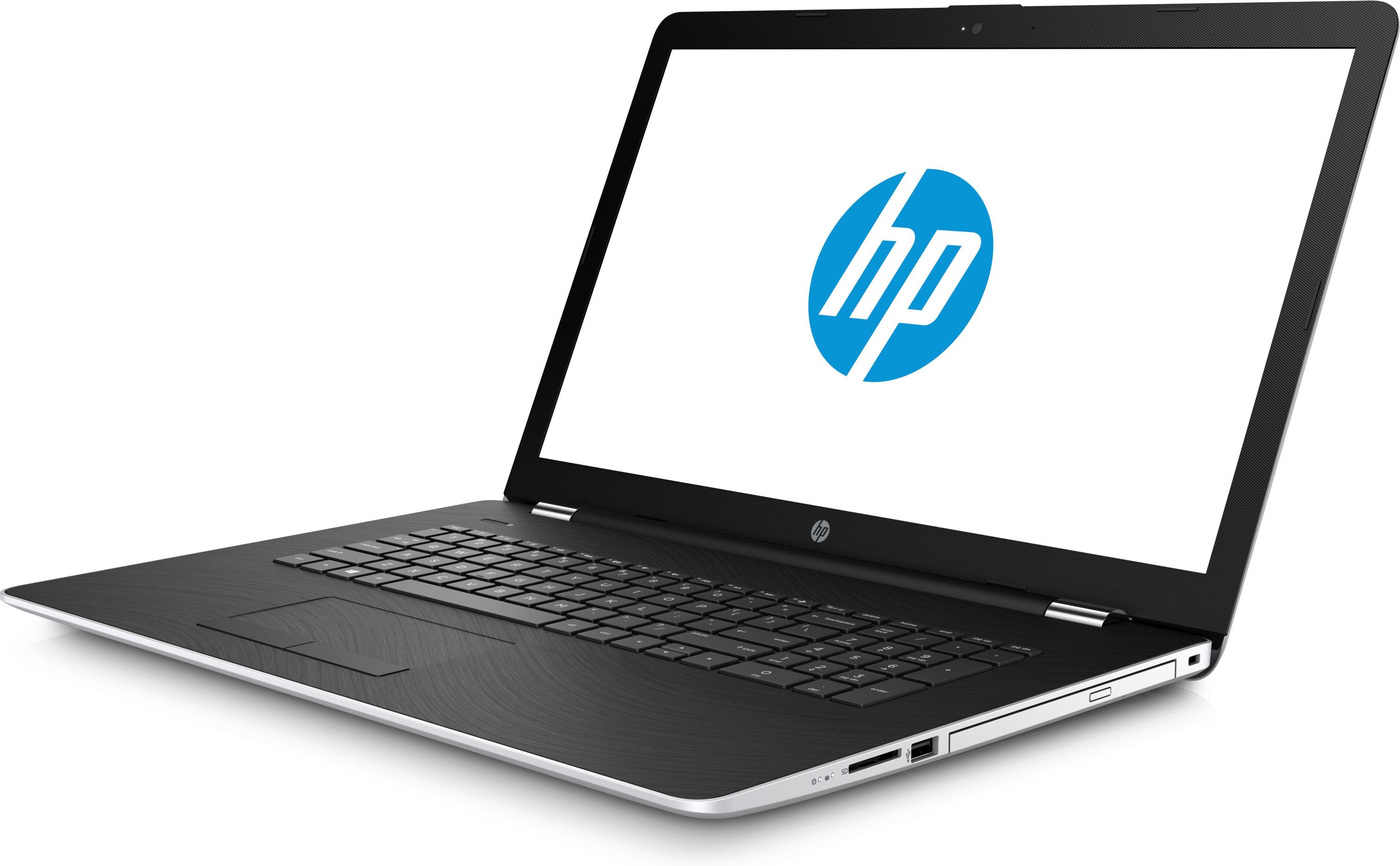 HP 17-bs077cl 17.3" Full HD (Non-Touch) Notebook, Intel Core i7-7500U, 2.70 GHz, 12GB RAM, 1TB HDD, Windows 10 Home 64-Bit, Natural Silver- 1KV32UA#ABA