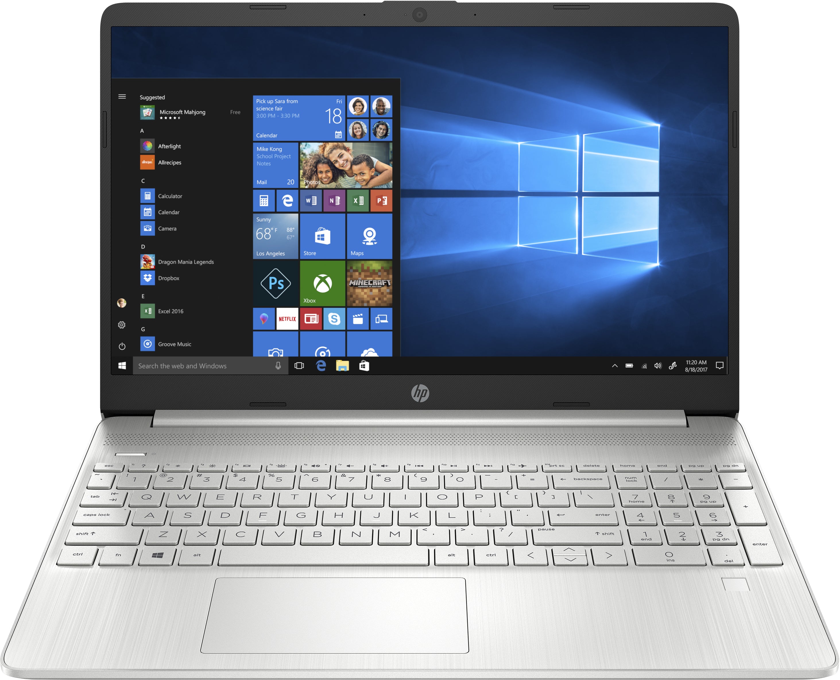 HP 15-dy1059ms 15.6" FHD Notebook, Intel i5-1035G1, 1.0GHz, 12GB RAM, 256GB SSD, Win10H- 1Q0U5UA#ABA (Certified Refurbished)