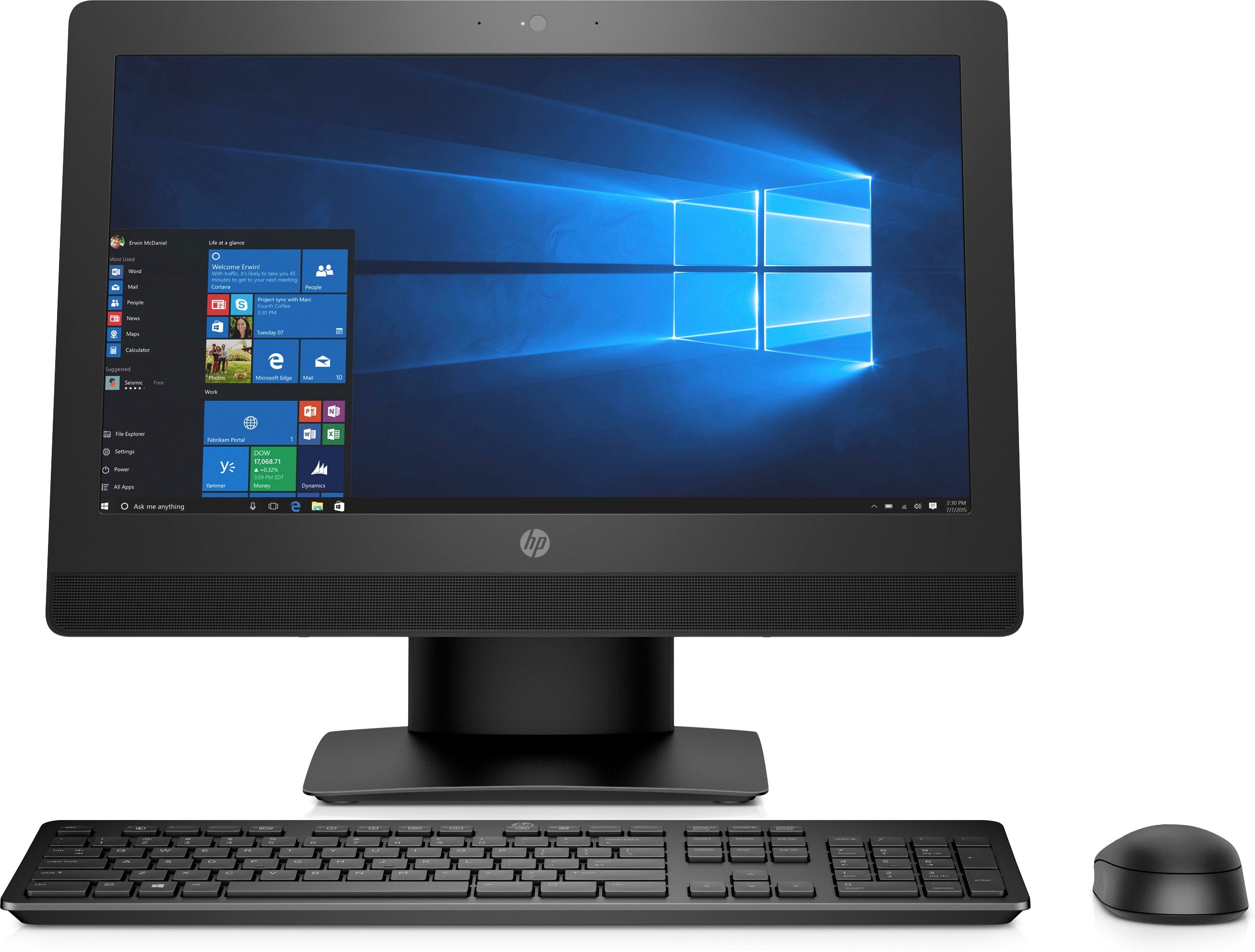 HP Business Desktop ProOne 400 G3 All-in-One PC - Intel Core i5 2.70GHz 8GB RAM 1 TB SATA Windows 10 Pro 1UF40UT#ABA