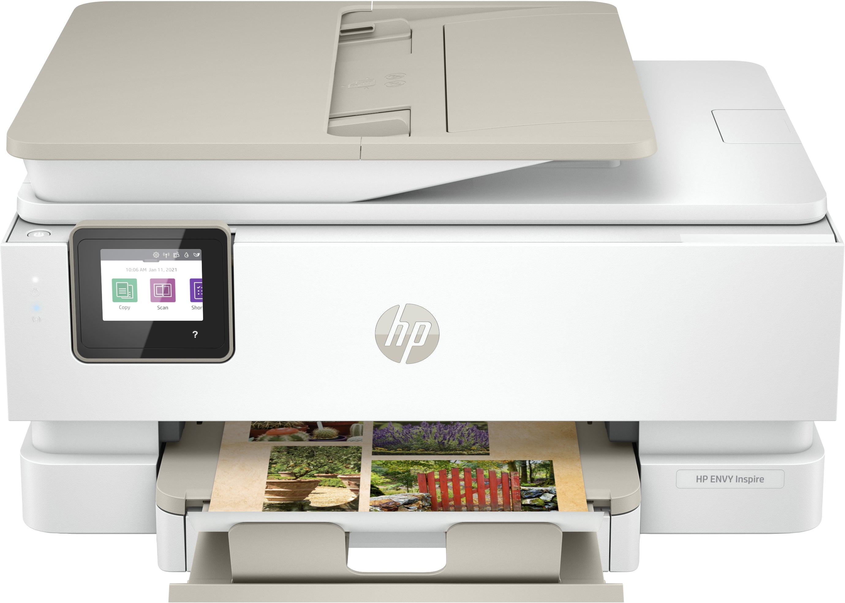 HP ENVY Inspire 7955e All-in-One Color Inkjet Printer, Print/Copy/Scan/Photo, 15/10 ppm, 256MB, USB, WiFi - 1W2Y8A#B1H
