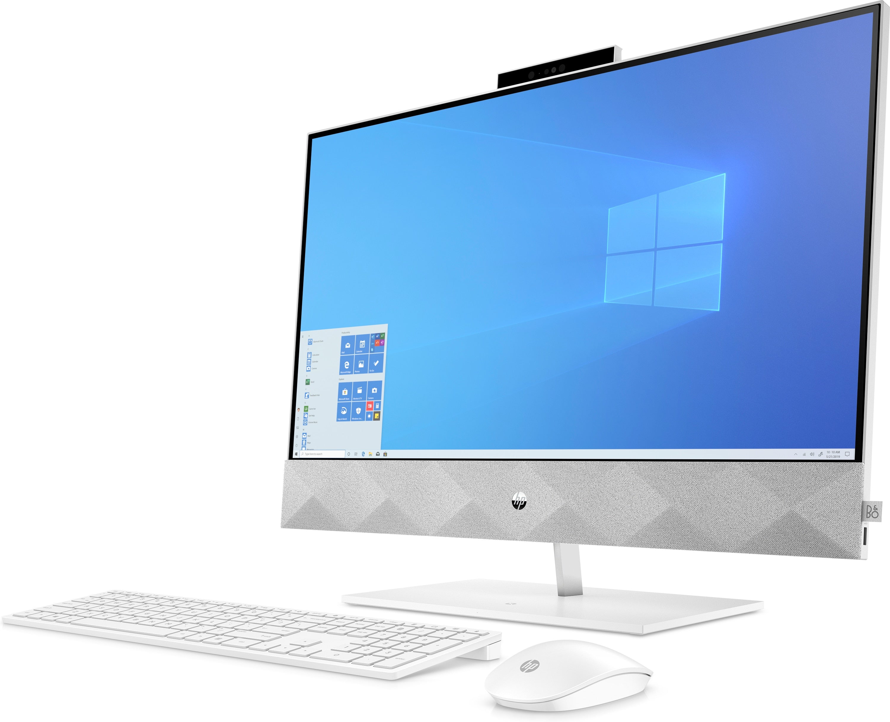HP Pavilion 27-d1340t 27" QHD All-in-One PC, Intel i7-11700T, 1.40GHz, 16GB RAM, 256GB SSD, 1TB HDD, W10H - 20W67AA#ABA (Refurbished)