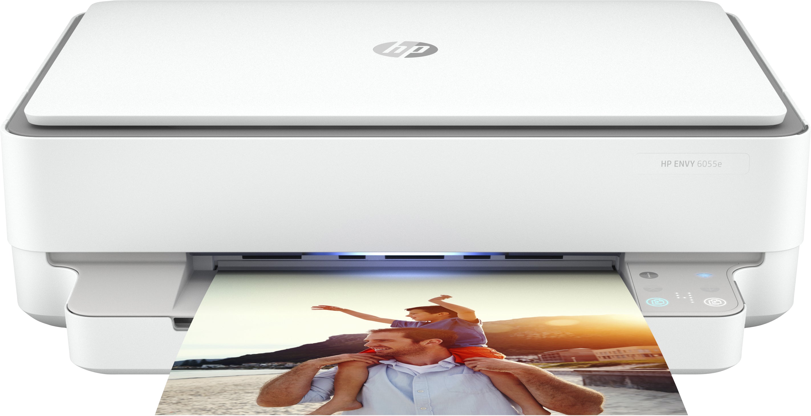 HP ENVY 6055e All-in-One Color Inkjet Printer, Print/Copy/Scan, 10/7 ppm, 256MB, USB, WiFi - 223N1A#B1H